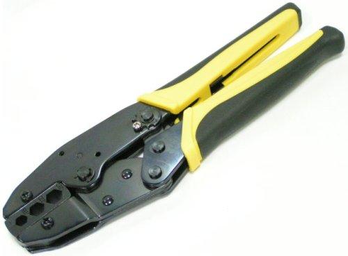Ratchet Coaxial Crimping Tool HT-801F for RG6/59, RF240, CATV F Connector